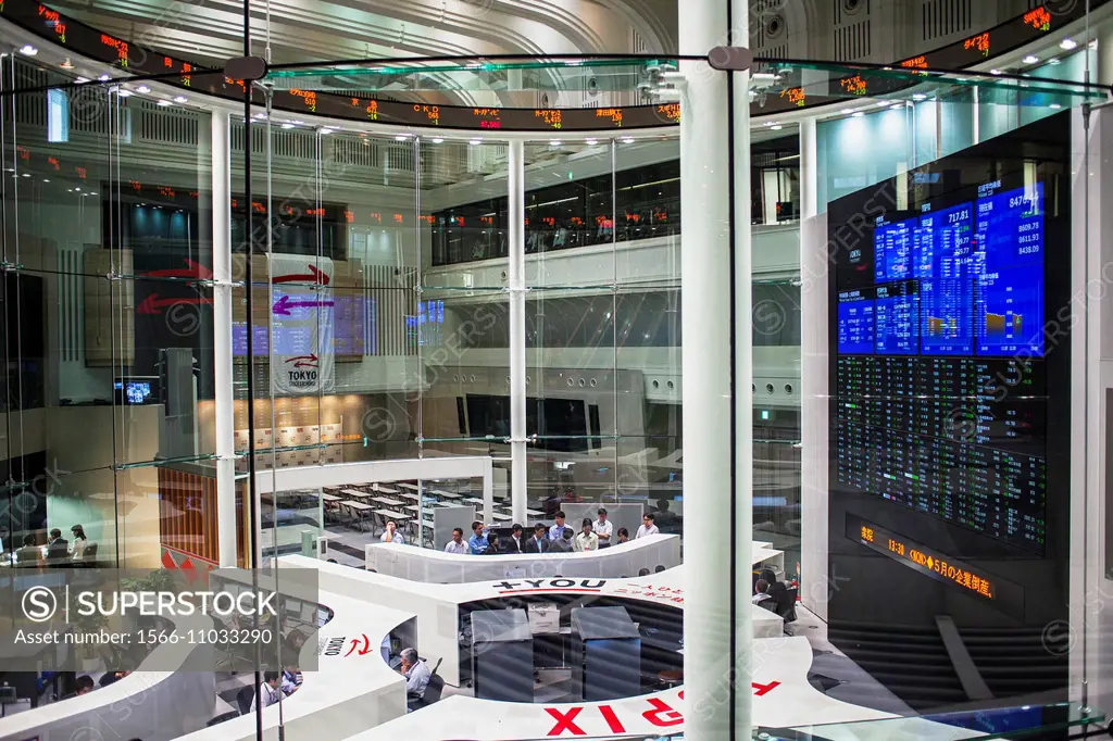 Stock Exchange in the Nihombashi financial district, Tokyo, Japan, Asia.