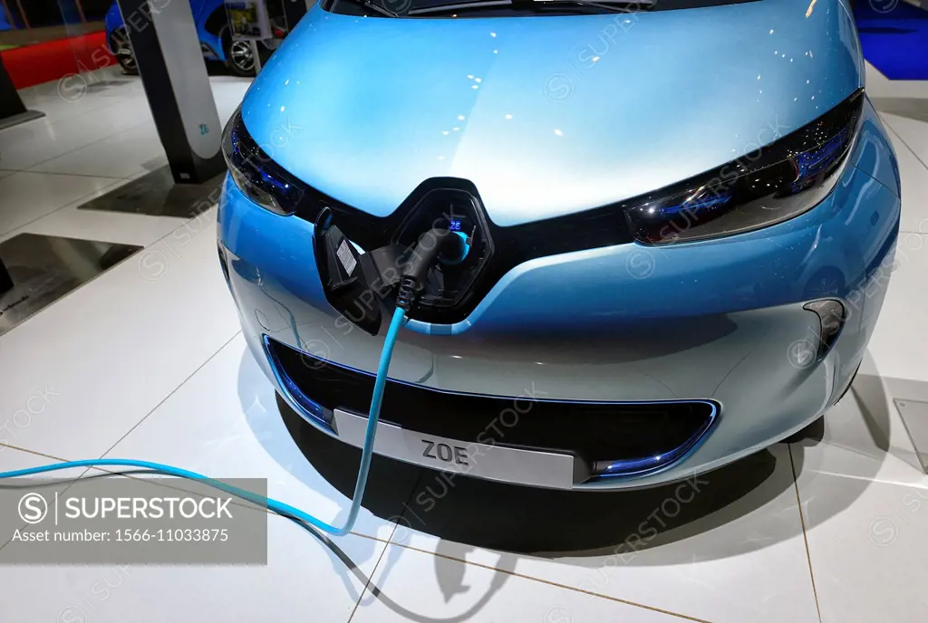 Geneva Motor Show, 2014, 84th , Switzerland, electric car Renault.