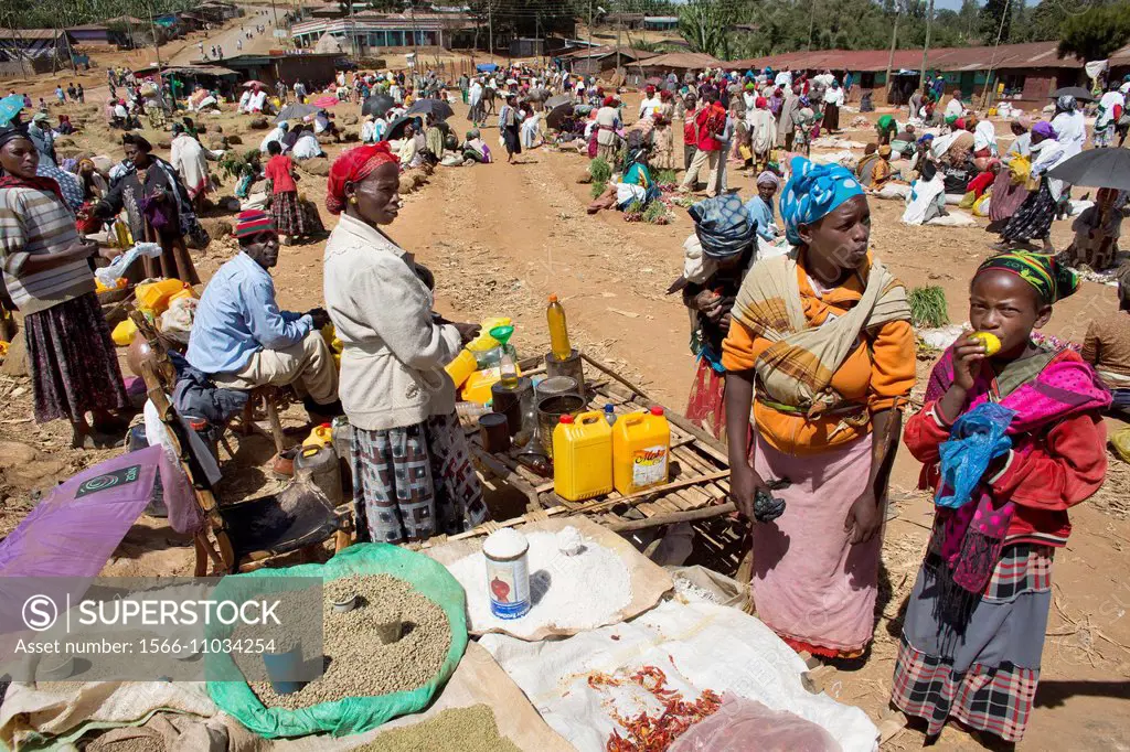 local market in southern Ethiopia.