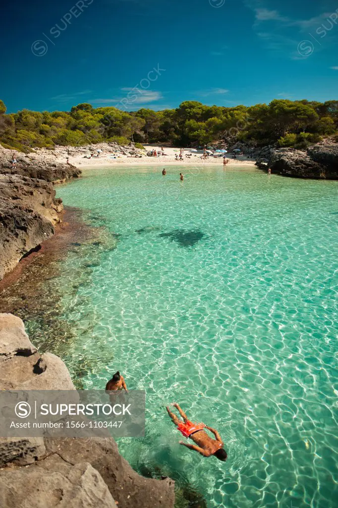 Menorca Ciutadella Cala Talaier Balearic Islands Spain