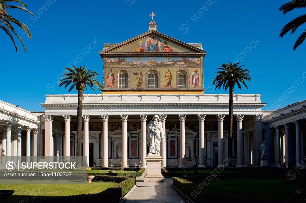Basilica of San Paolo fuori le mura, Rome, Italy