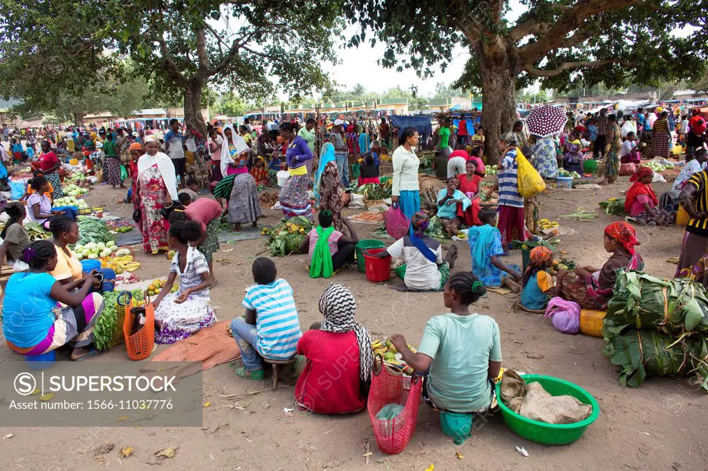 local market in southern Ethiopia.