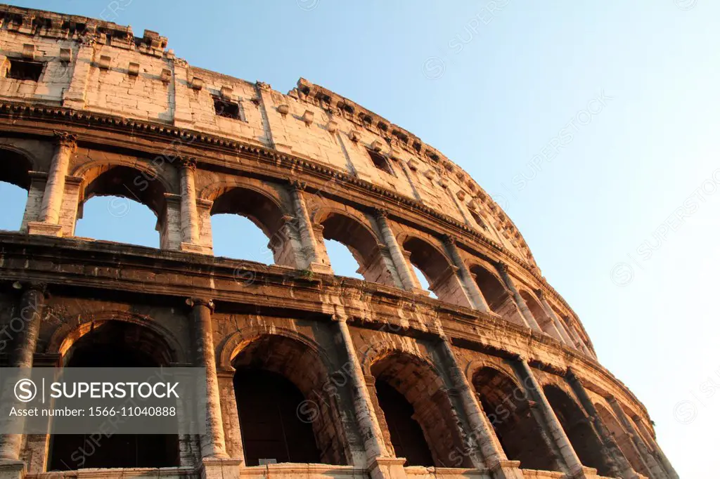 the colosseum in rome italy