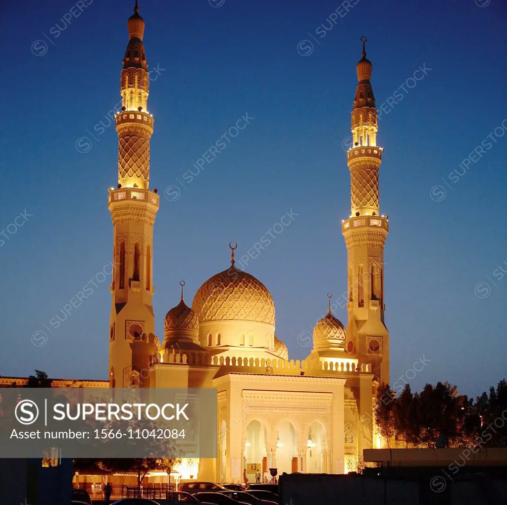 United Arab Emirates, Dubai, Jumeirah Mosque.