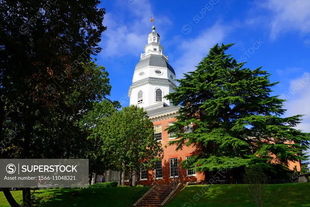 State Capitol Building Statehouse Annapolis Maryland MD Capital.