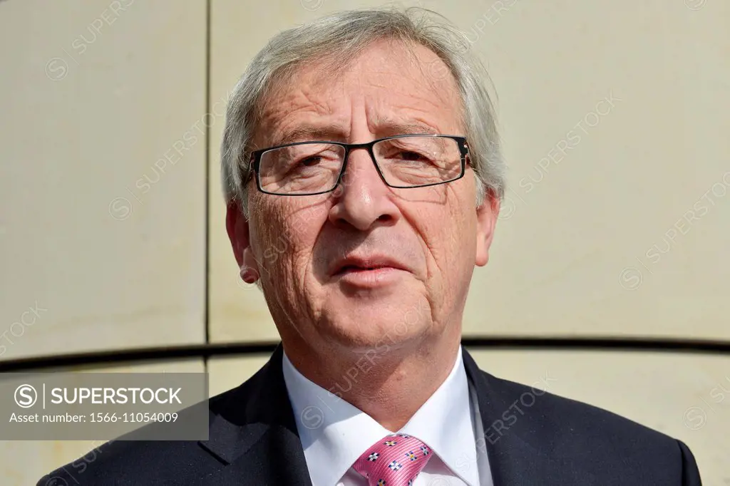 Former Prime Minister of Luxemburg Jean-Claude Junker at the Berlin Conference ""A Soul For Europe"" on 3 March 2014 in front of the Allianz Forum in ...