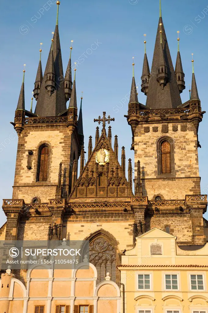 Church of Our Lady before Tyn, Prague; Czech Republic; Europe.