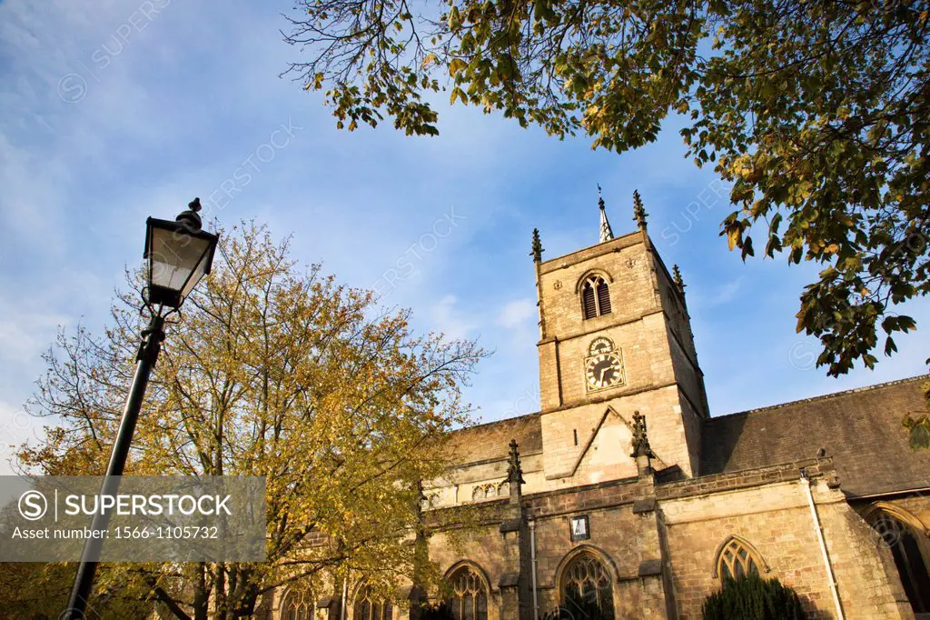 St Johns Church in Autumn Knaresborough North Yorkshire England