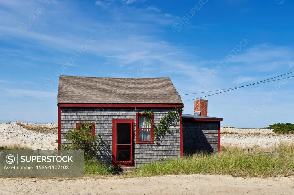 Beach cottage, Truro, Cape Cod, MA, Massachusetts, USA