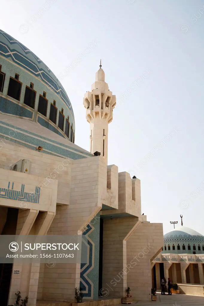 King Abdullah mosque, Amman, Jordan