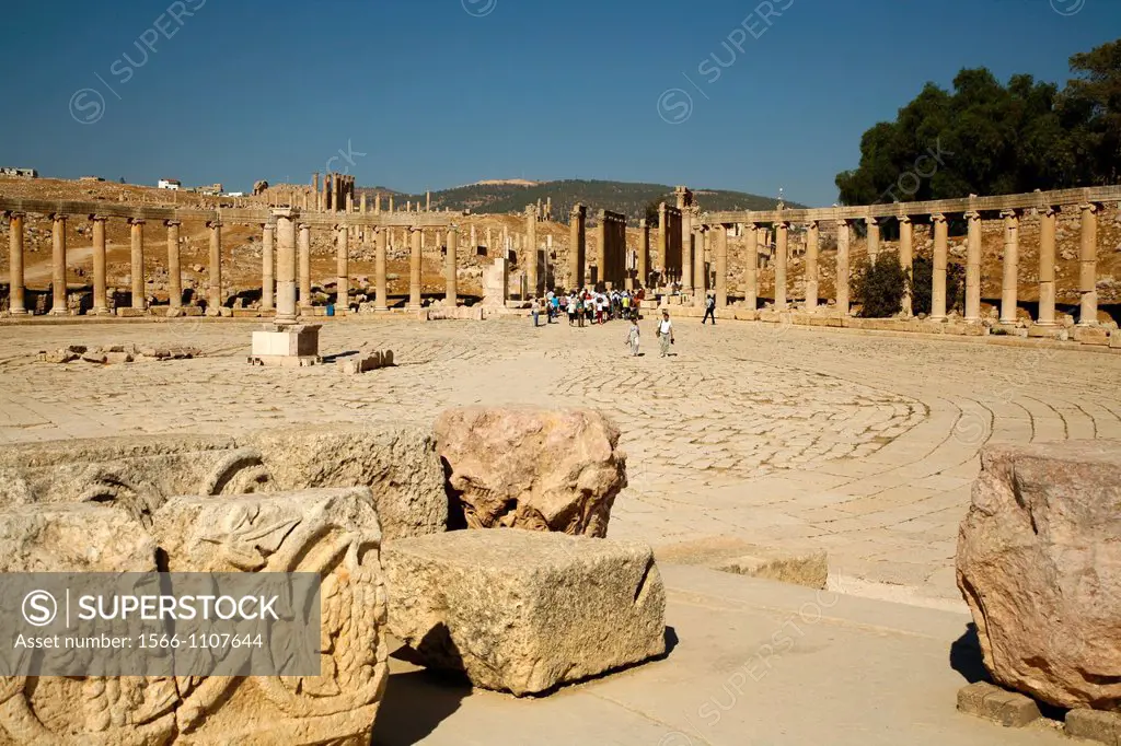 The Oval Forum, Jerash, Jordan