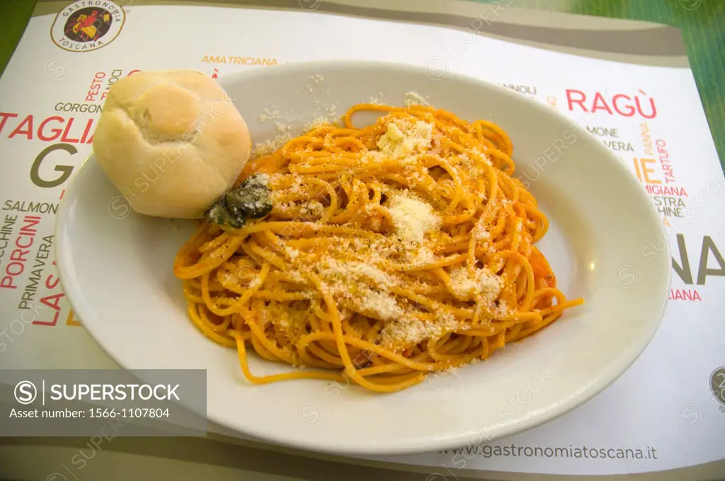 Spaghetti al Ragu pasta dish Verona the Veneto region northern Italy Europe