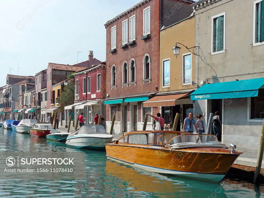 Murano (Venice) Italy. Murano Island.