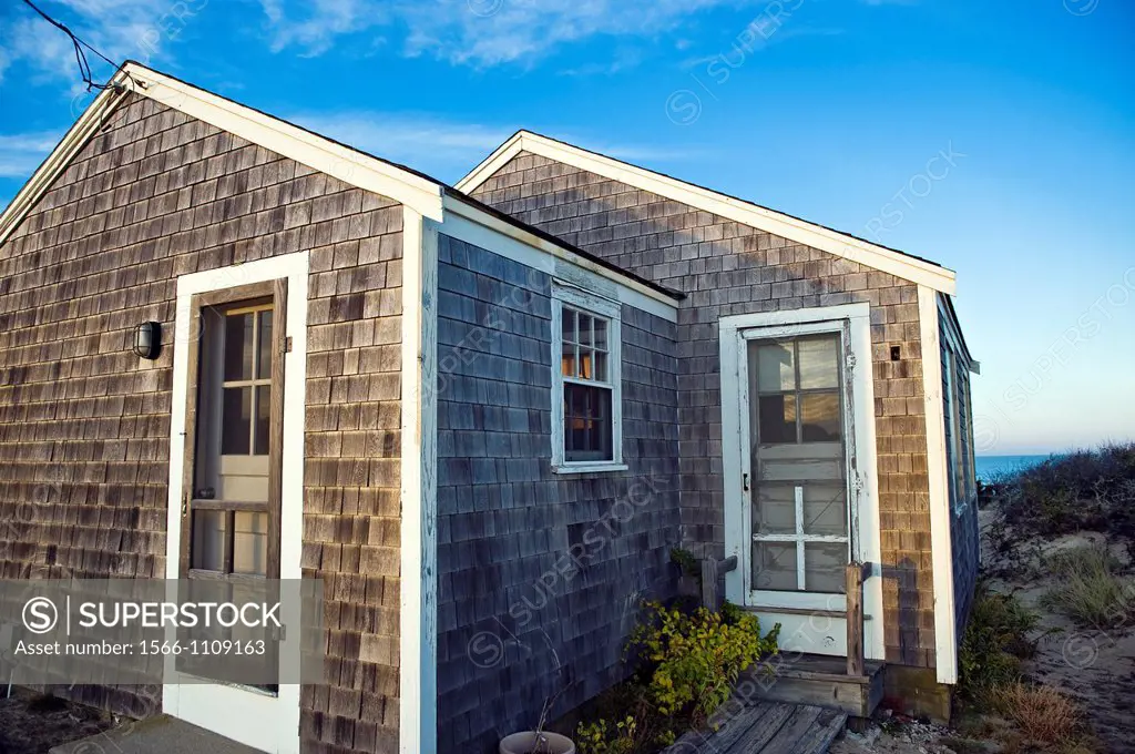 Beach cottage, Eastham, Cape Cod, MA, Massachusetts, USA