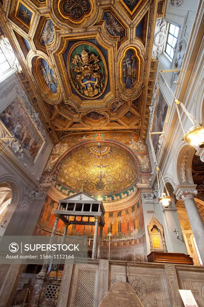 Saint Clement Basilica, Rome, Lazio, Italy, Europe