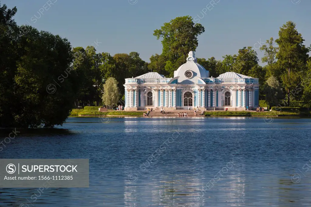 Russia, Saint Petersburg, Pushkin-Tsarskoye Selo, Grotto Pavilion
