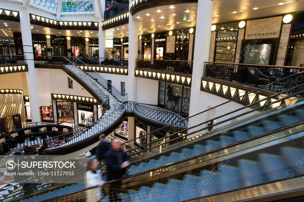Quartier 205, luxury shopping mall in Berlin. Friedrichstrasse is one of the most legendary streets in the whole city, combining the tradition of the ...