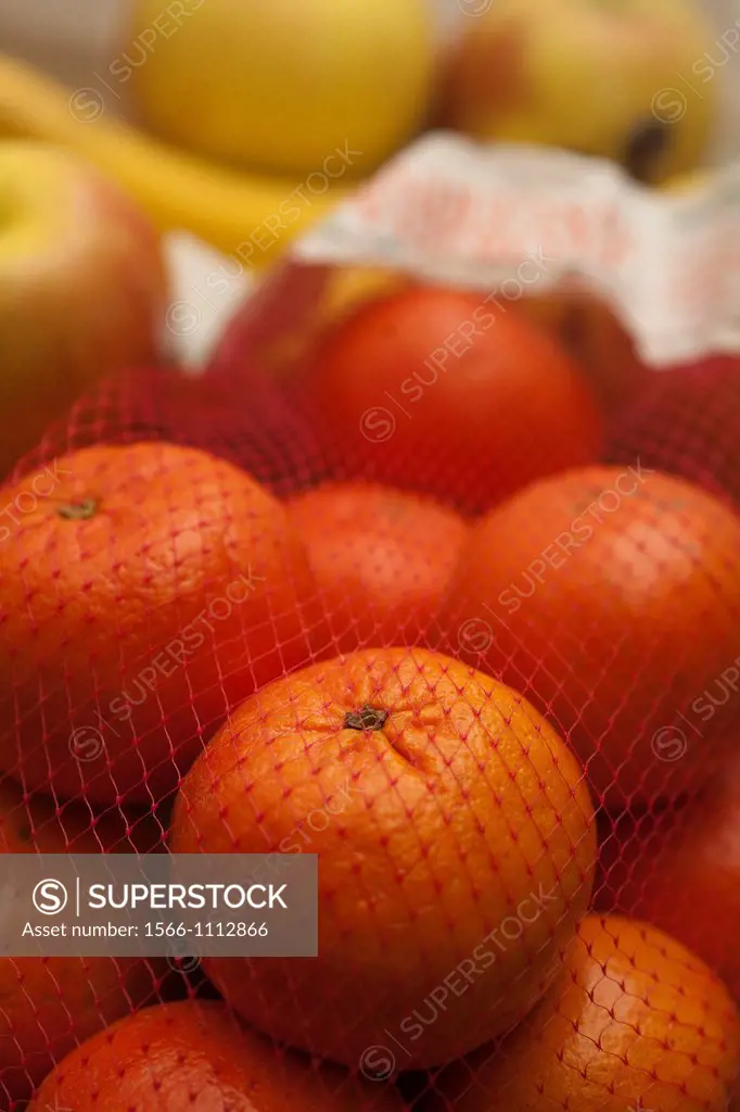 Florida tangerines are seen in a grocery store in New York