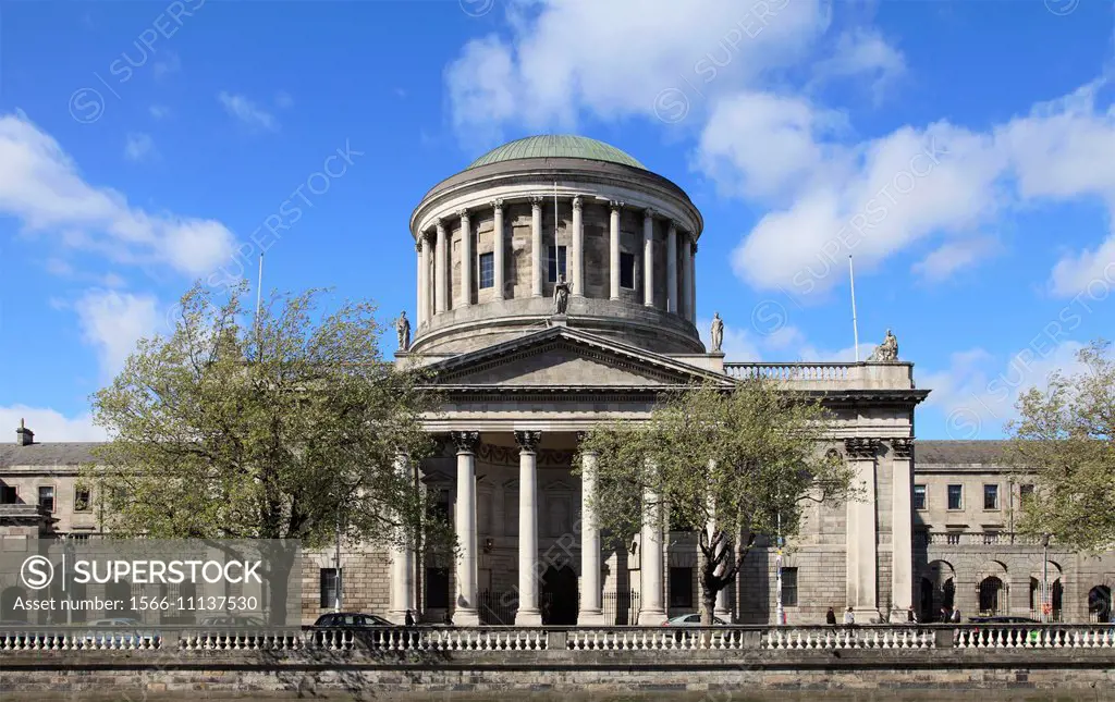Ireland, Dublin, Four Courts,.