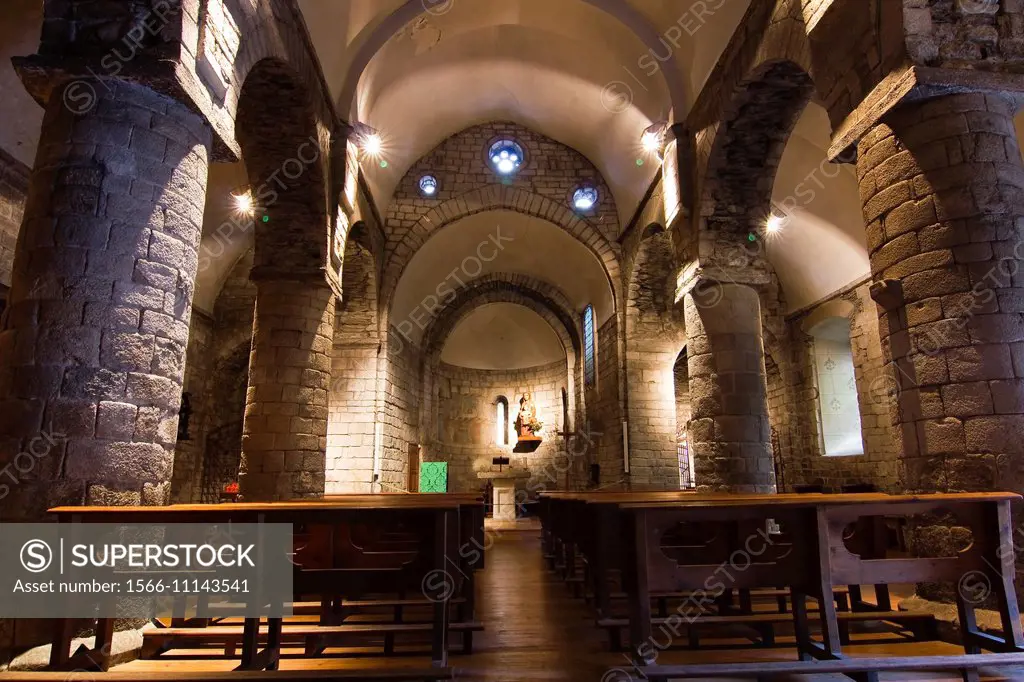 Romanesque Church of the Purification - Bossost - Aran - Aran Valley - province Lleida - Catalonia - Spain - Europe.