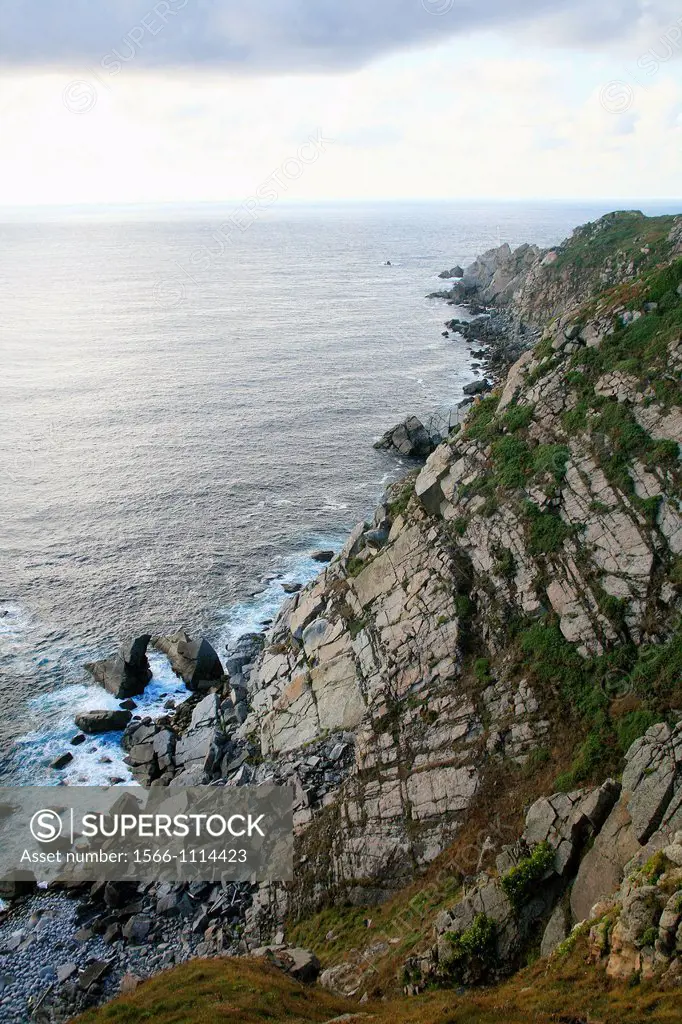 Landscape of cliffs at Cape Ortegal  Coruña