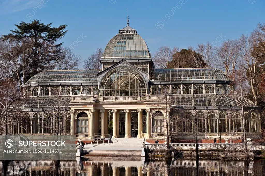Palacio de Cristal, Retiro Park, Madrid, Spain