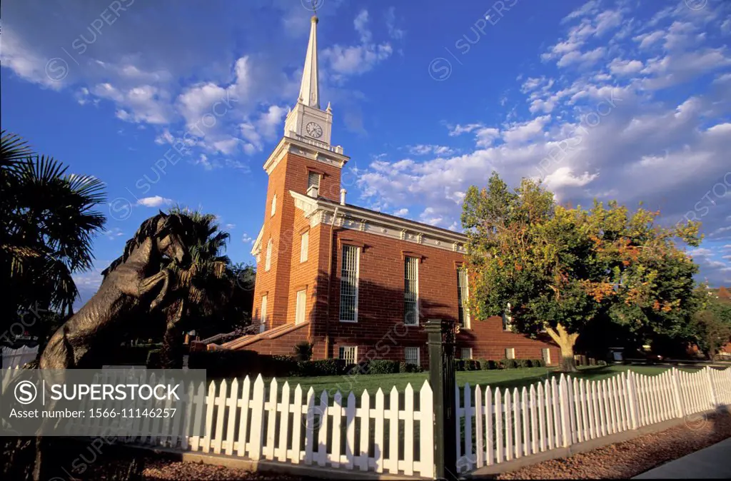 The St. George Tabernacle. Utah.