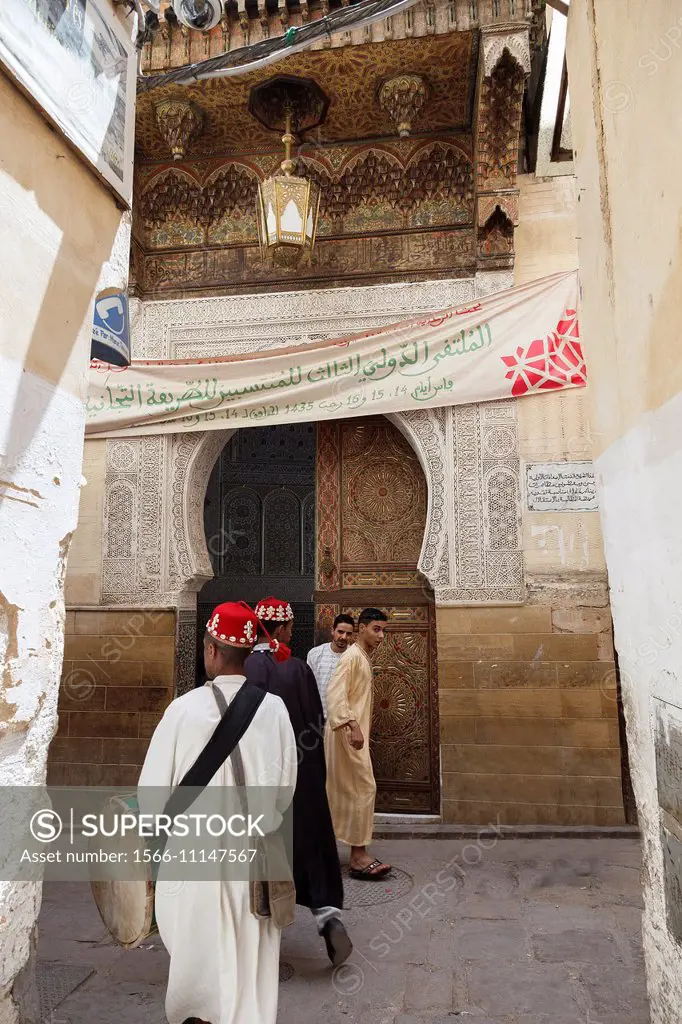 mosque of sidi ahmad al Tijani. fes.