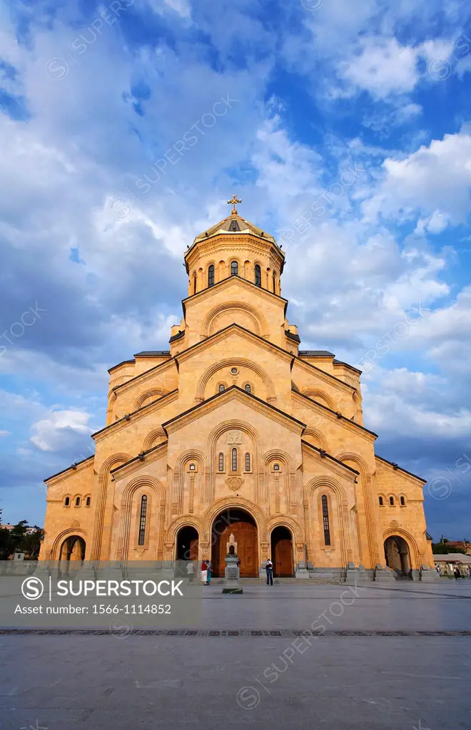 Tsminda Sameba Cathedral, Tbilisi, Georgia