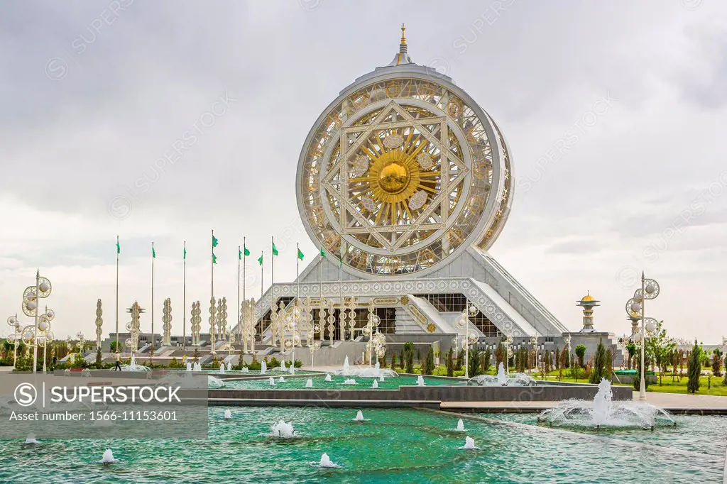 Turkmenistan , Ashgabat City, Alem Cultural and Entertainment Center -the biggest indoor Ferris in the world).