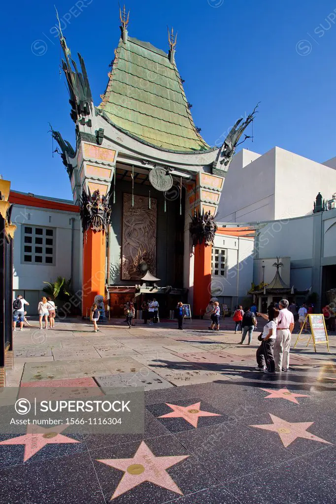 The Chinese Theater, Hollywood Boulevard, Hollywood, Los Angeles, California, USA