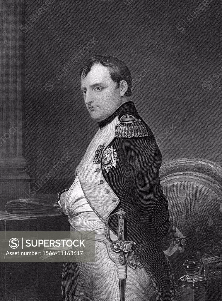 Louis-Napoléon Bonaparte or Napoleon III, 1808- 1873, the first President and Emperor of the French,.