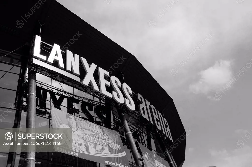 The Lanxess Arena in Cologne