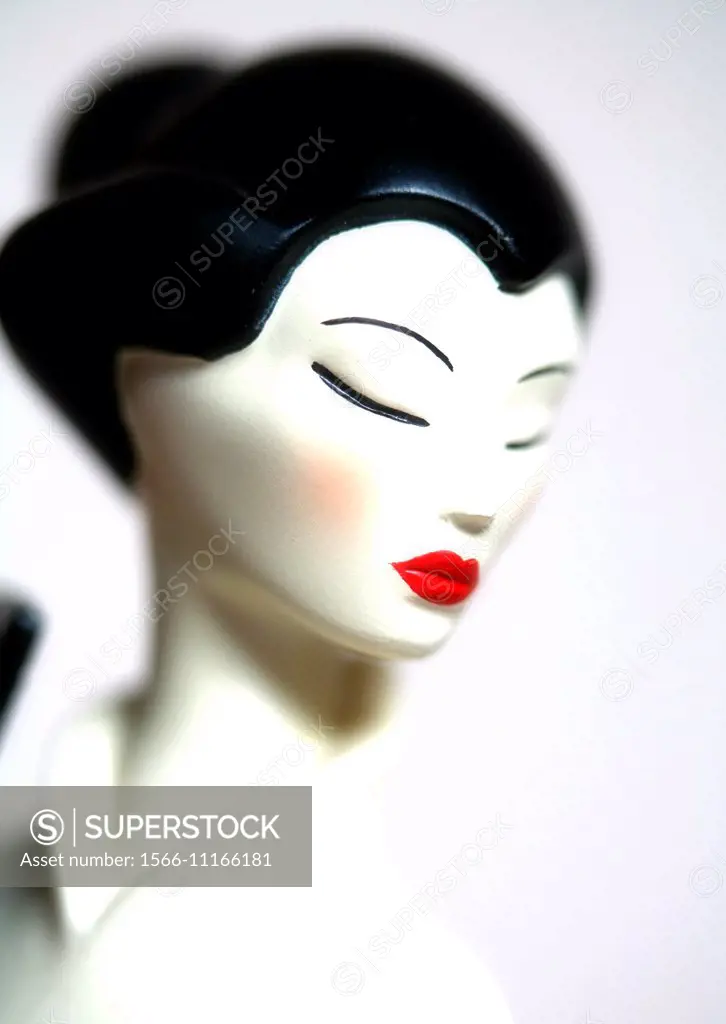 Geisha Porcelain doll.