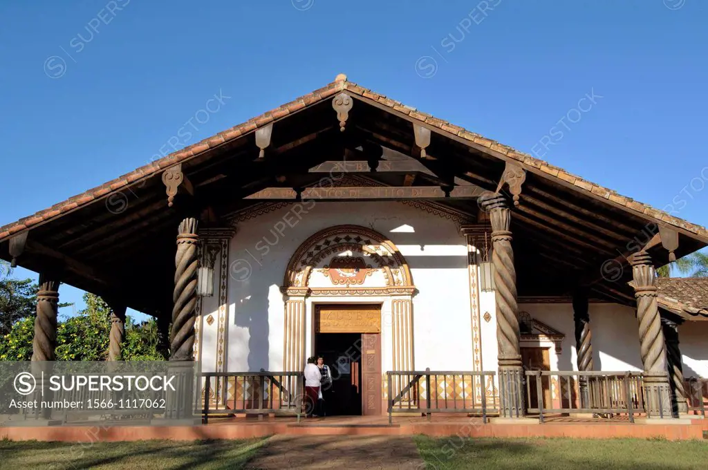 Mission church ´Iglesias de las Misiones´. Concepción, town in the lowlands of Eastern Bolivia. It is known as part of the Jesuit Missions of the Chiq...