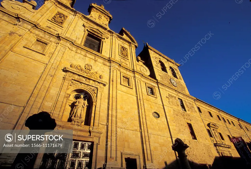 Collegiate Santa Maria (16th century), Villafranca del Bierzo, Province of Leon, Castilla-Leon, Spain