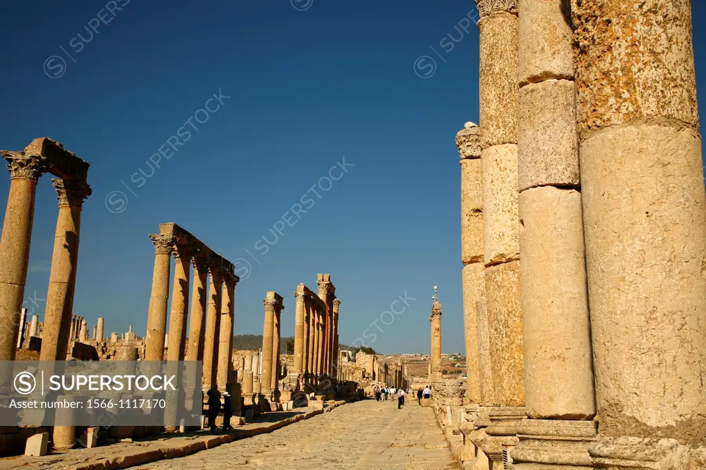 Cardo Maximus, Jerash, Jordan