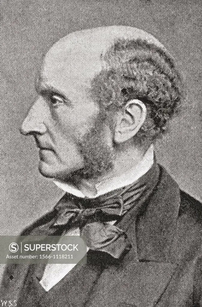 John Stuart Mill, 1806-1873  British philosopher, economist and civil servant  From The Strand Magazine published 1894