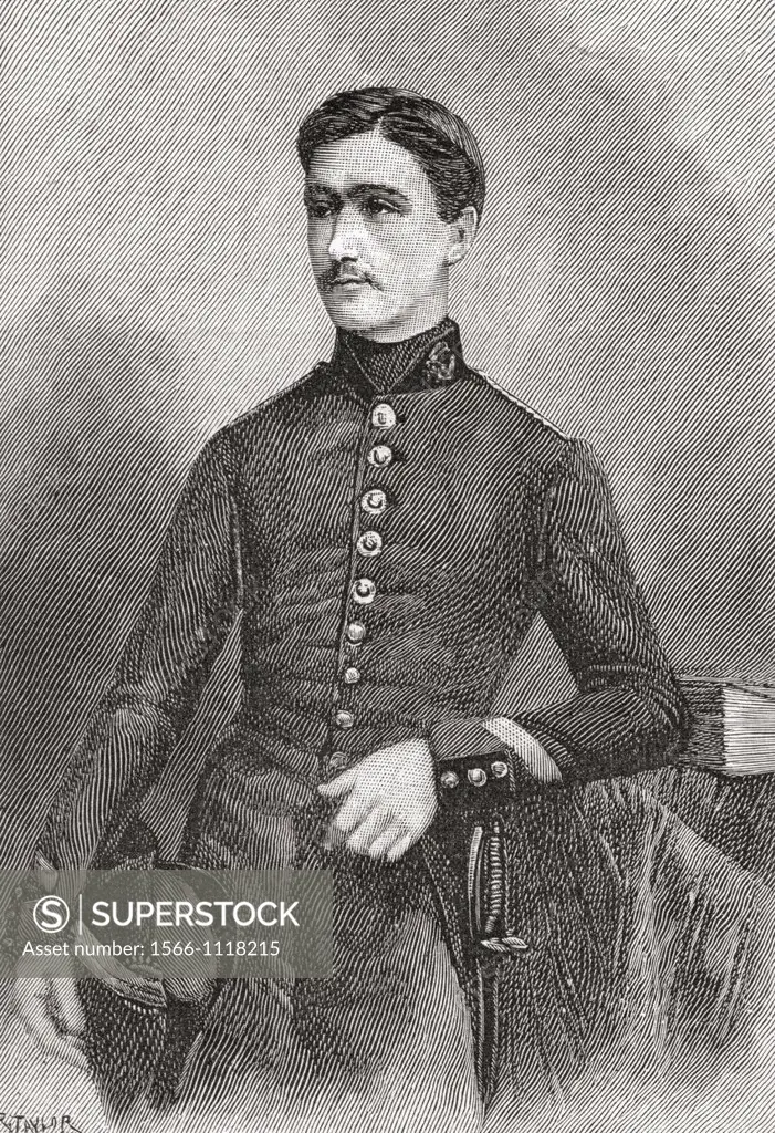 Marie François Sadi Carnot, aged 20,1837-1894  French statesman and fourth president of the Third French Republic  From The Strand Magazine published ...
