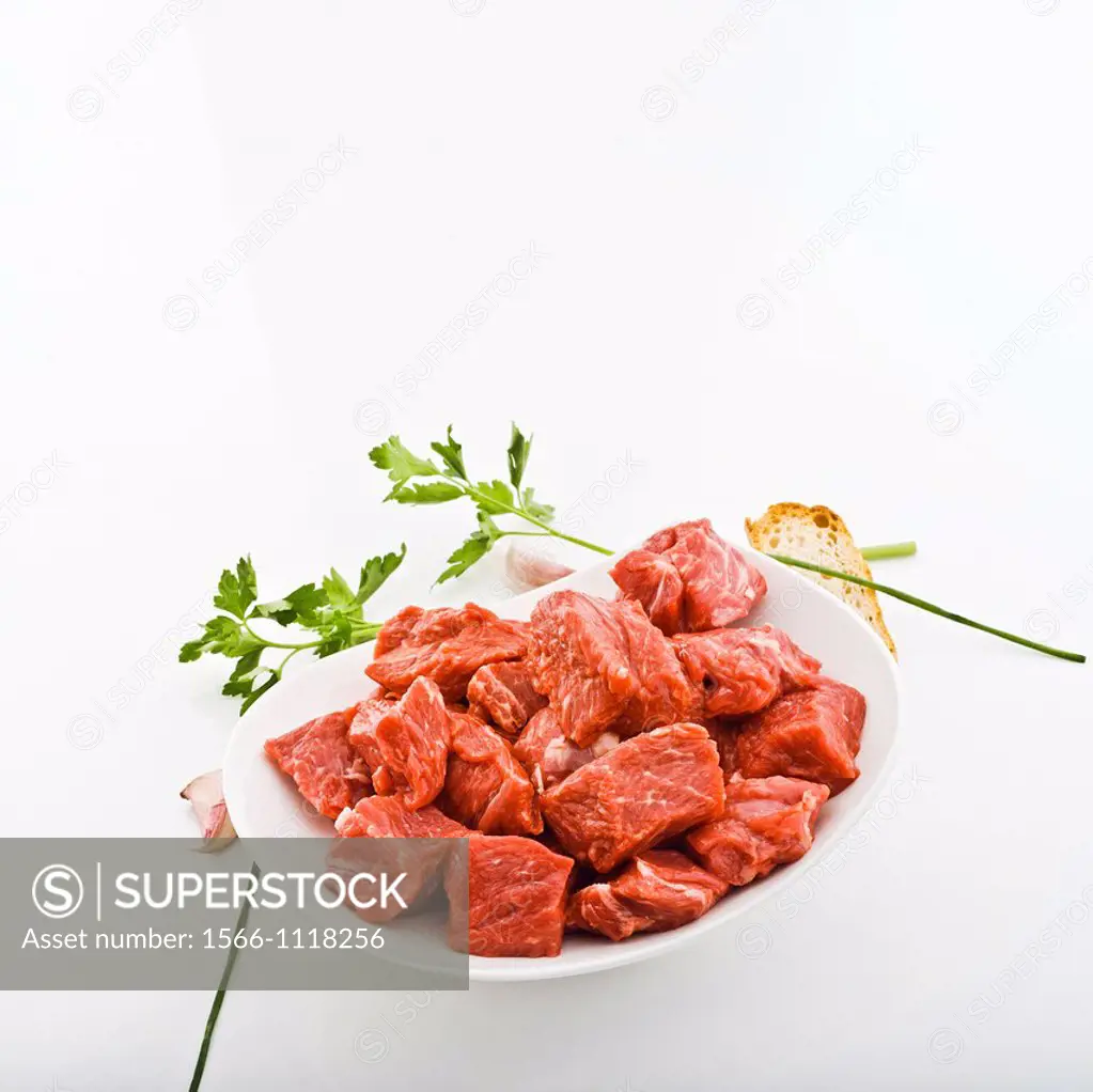 Stew veal cubes