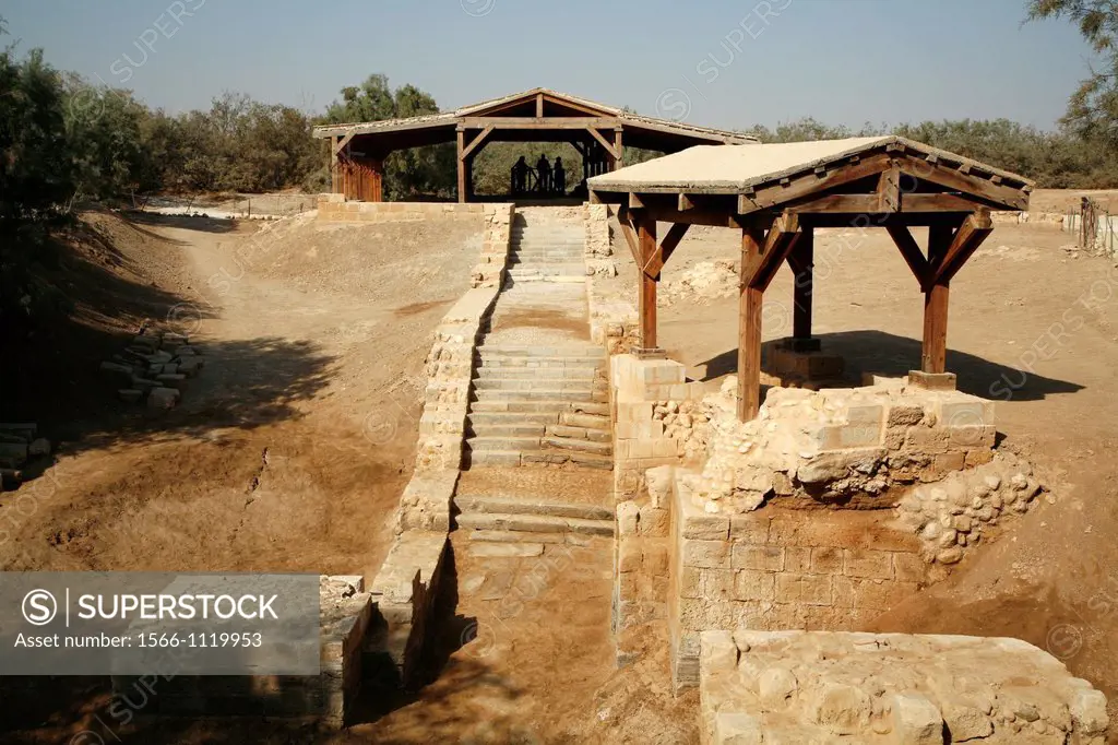 The main archeological site of Bethany beyond the Jordan site where jesus was baptised  Jordan