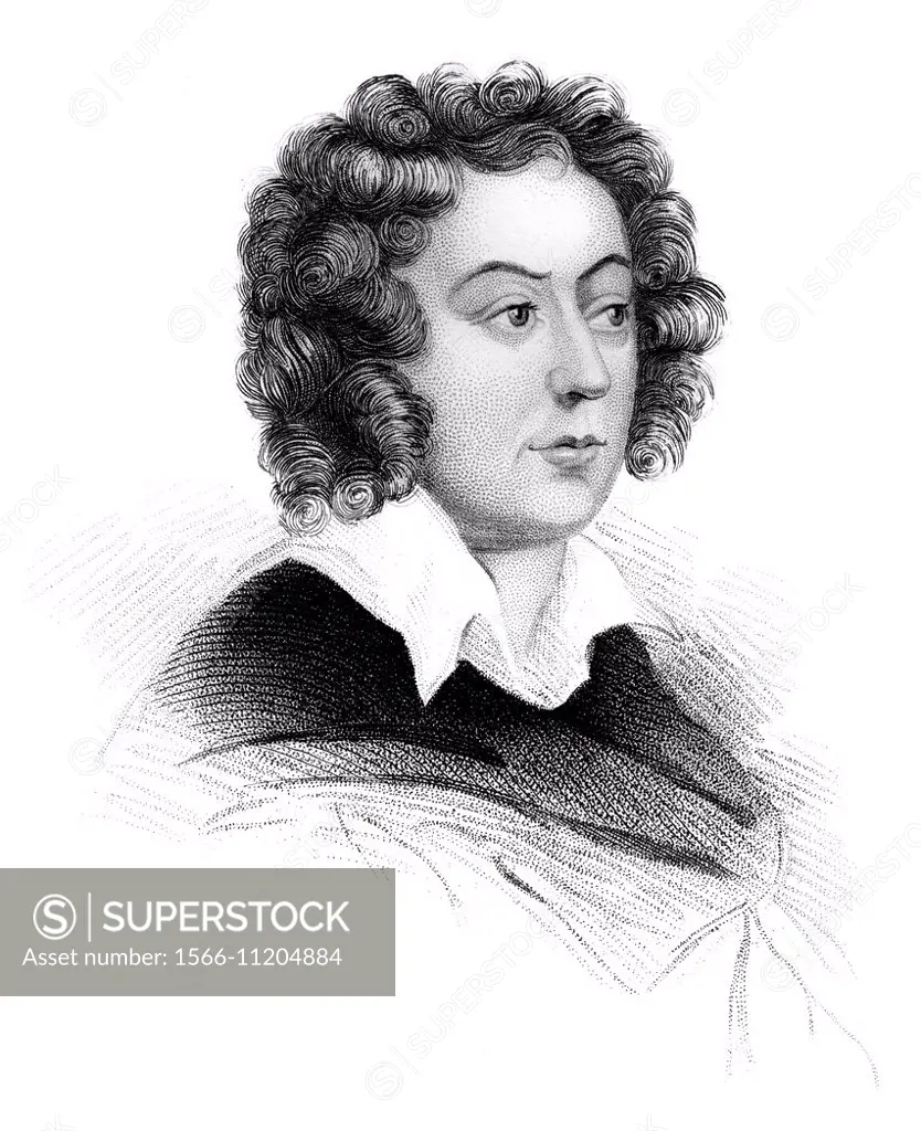 Henry Purcell, 1659-1695, an English composer,.