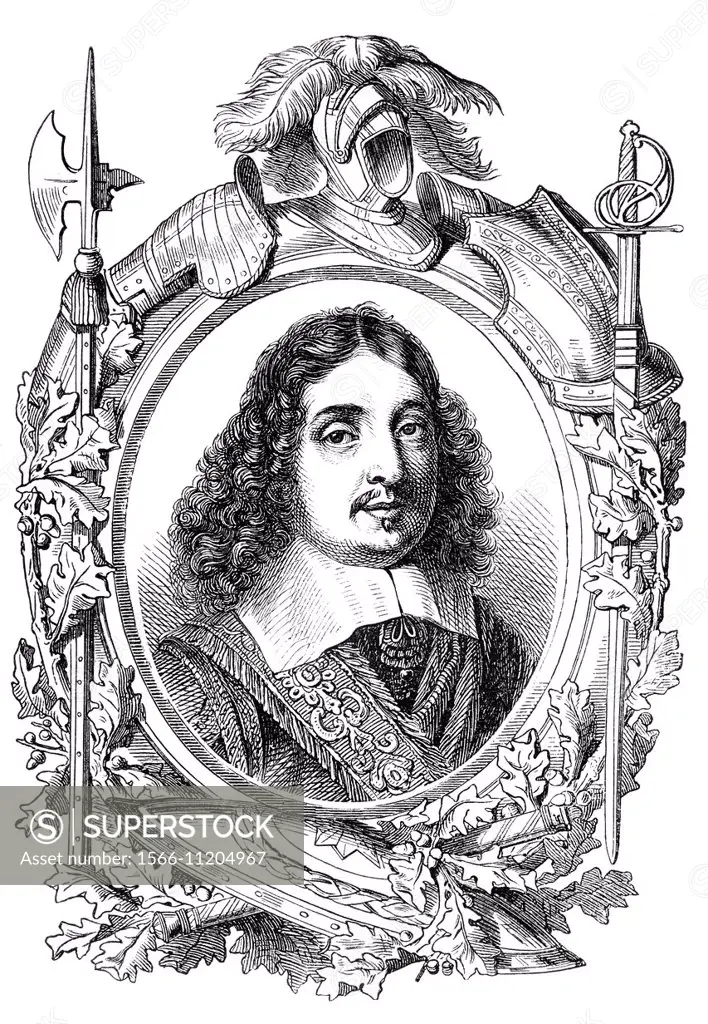 George Monck or Monk, 1st Duke of Albemarle, 1608-1670, an English soldier and politician,.