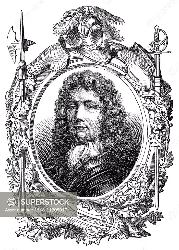 Sébastien Le Prestre de Vauban, Marquis de Vauban, 1633 - 1707, Marshal of France and military engineer.