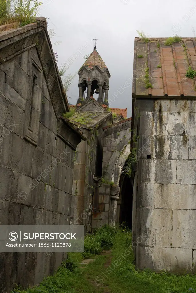 Armenia, Debed Valley, Haghbat Monastery The belfry a UNESCO´s World Heritage site