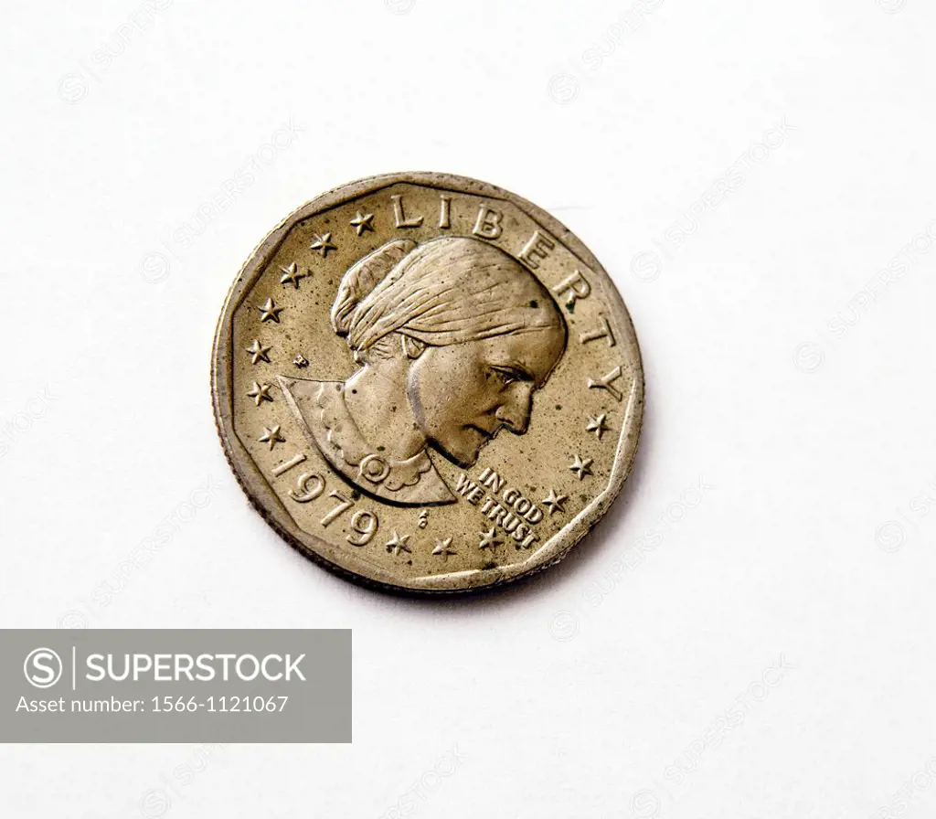 A 1979 Susan B Anthony U S dollar coin is seen in New York The unpopular coin, introduced in 1979, never gained any traction in the Mint´s bid to repl...