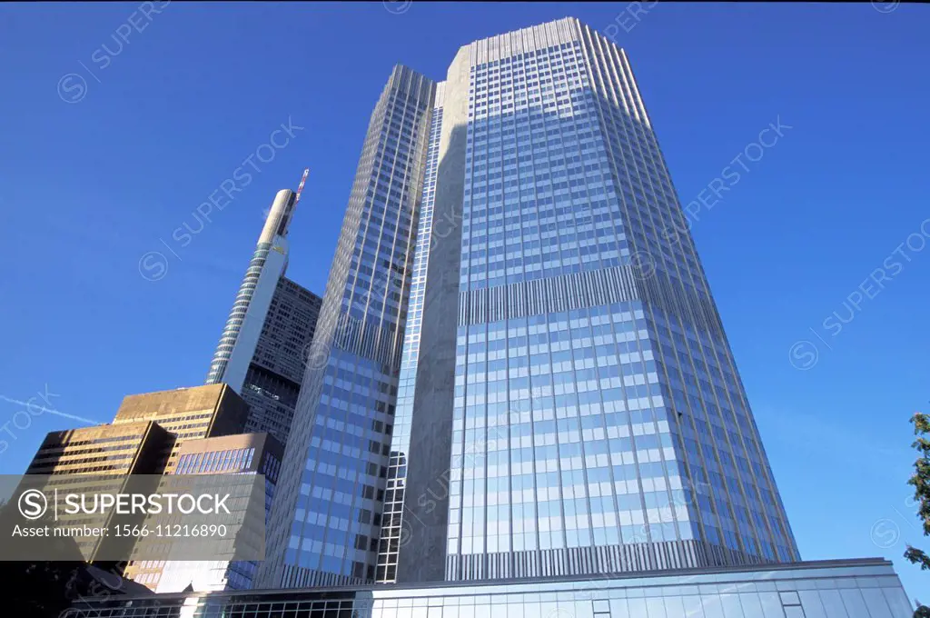 European Central Bank BCE headquarters in Frankfurt, Germany