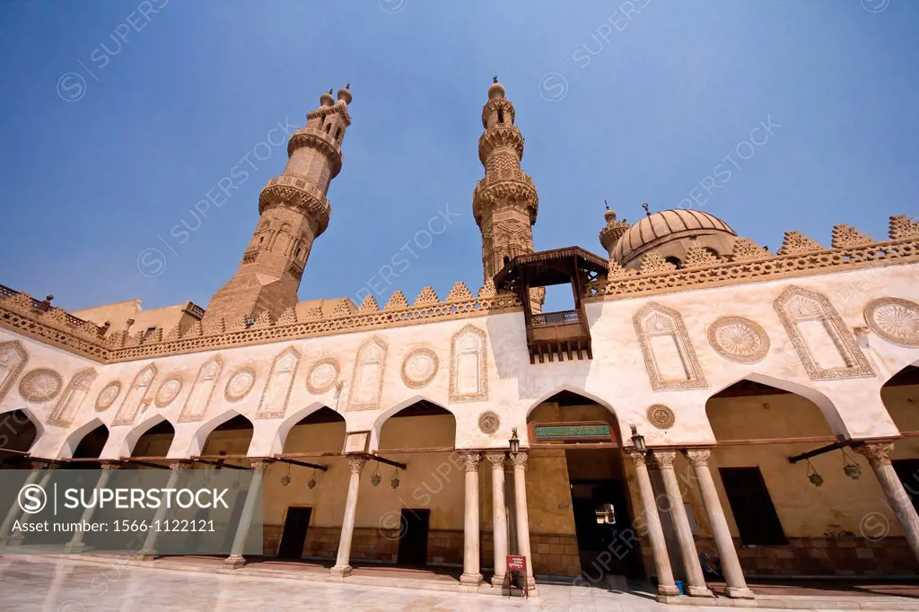 Al-azhar Mosque, City of Cairo, Egypt
