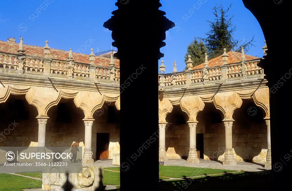 Escuelas Menores courtyard, University,Salamanca,Spain