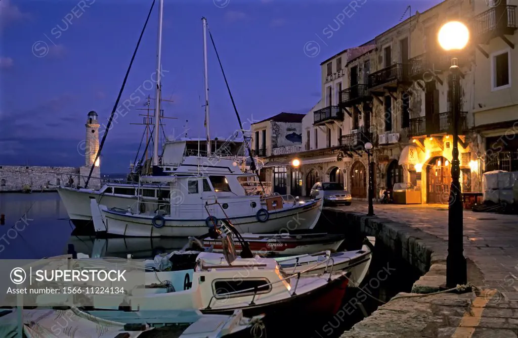 venetian port.Rethimo.